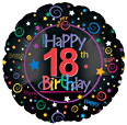 Happy 18th Birthday balloon